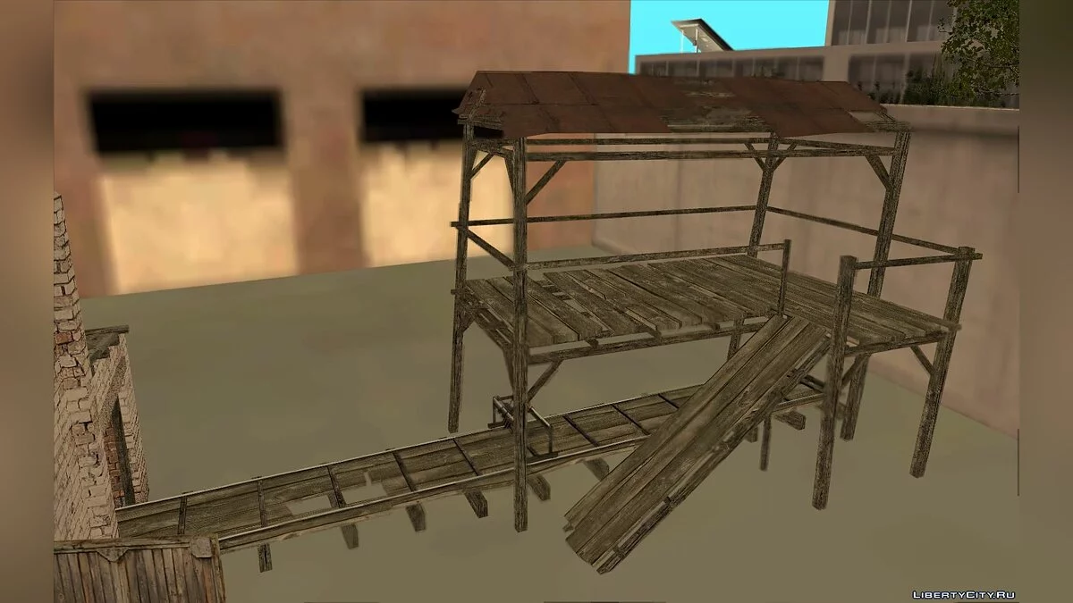 Два здания из S.T.A.L.K.E.R. / GTA San Andreas