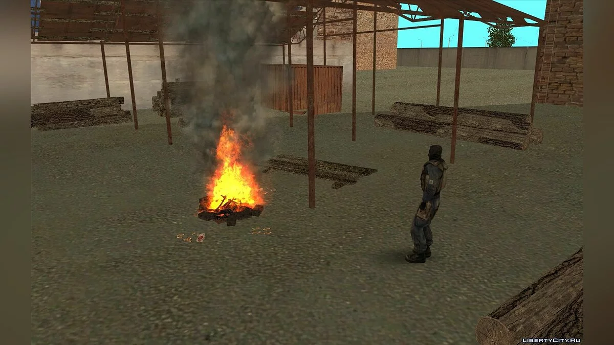 Два здания из S.T.A.L.K.E.R. / GTA San Andreas