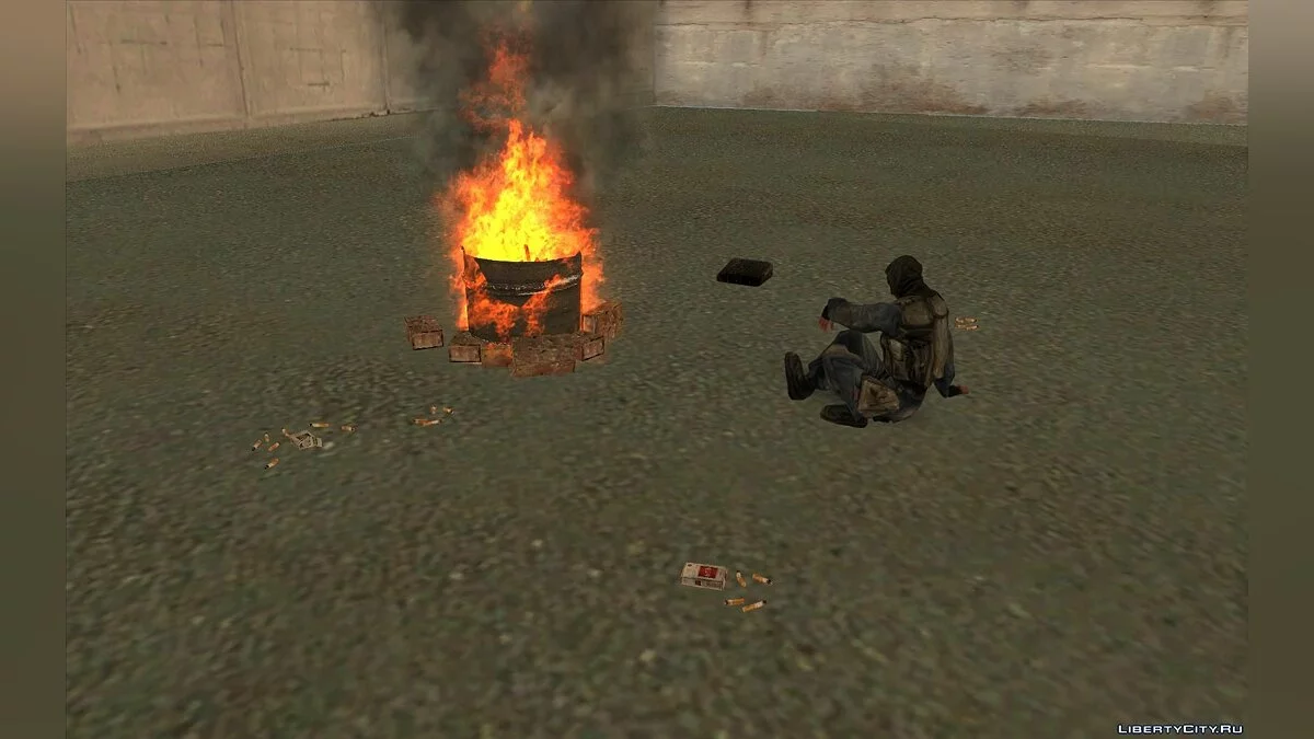 Костёр из S.T.A.L.K.E.R. / GTA San Andreas