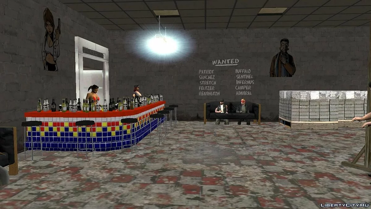 Motonclub dans la Russie criminelle / GTA San Andreas
