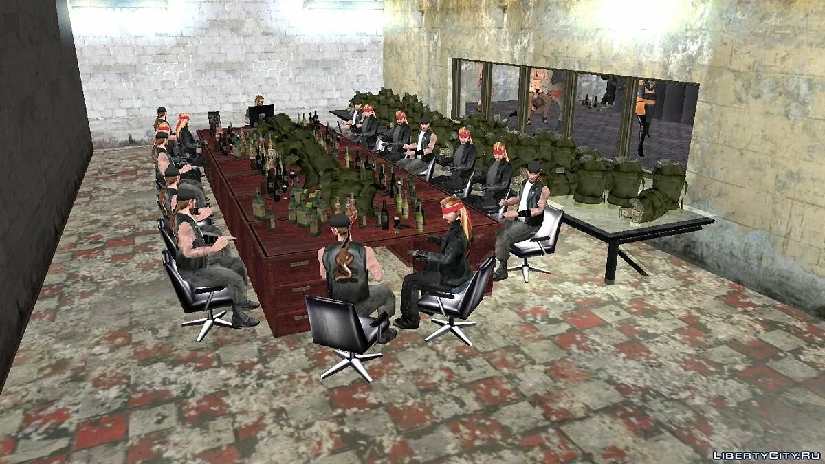 Motonclub dans la Russie criminelle / GTA San Andreas