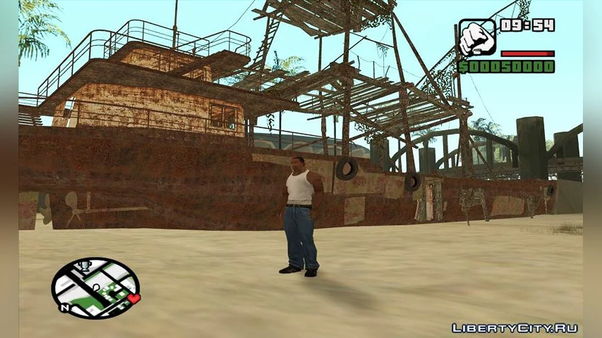 Пак водних об'єктів з S.T.A.L.K.E.R. / GTA San Andreas