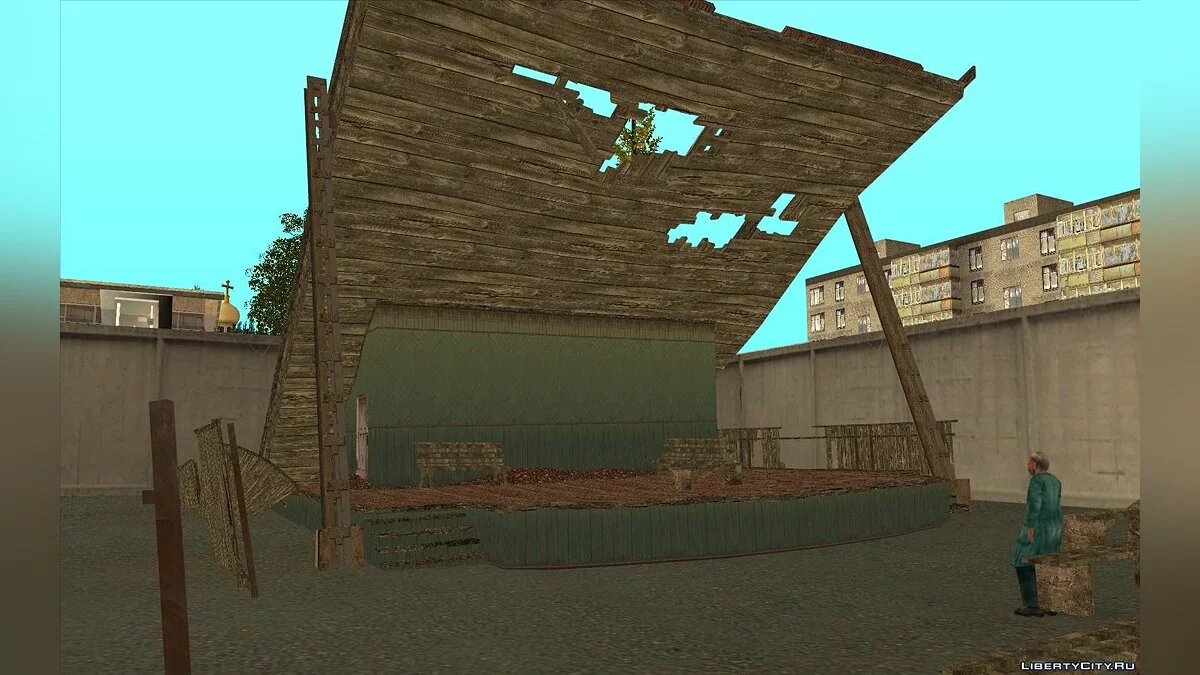 Сцена з S.T.A.L.K.E.R. / GTA San Andreas
