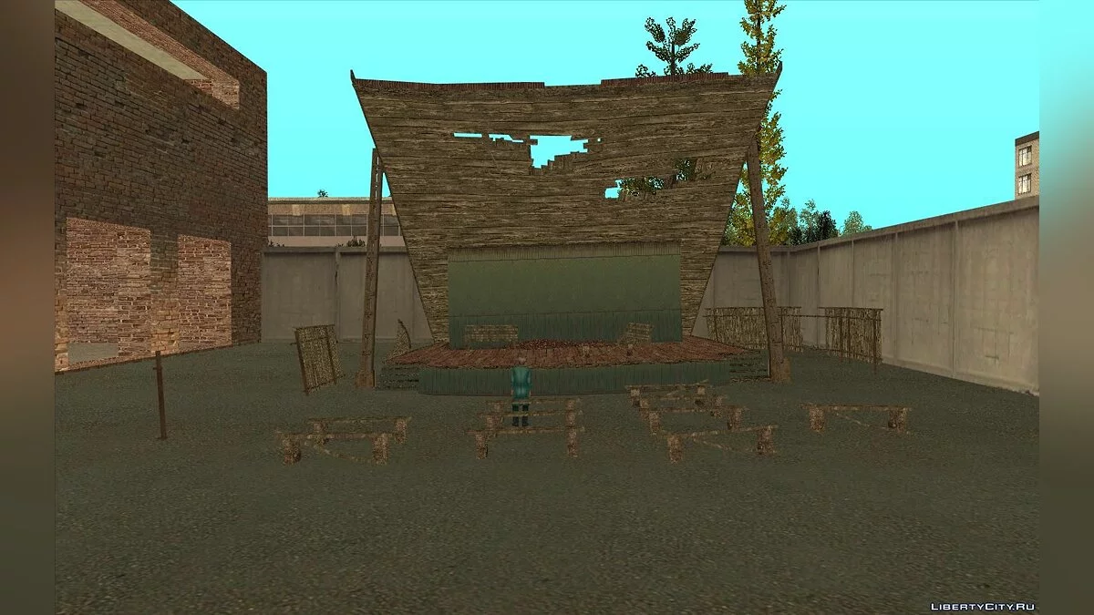 Сцена з S.T.A.L.K.E.R. / GTA San Andreas