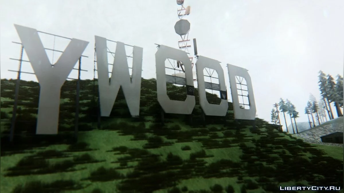 Hollywood Vandalism Sign / GTA San Andreas