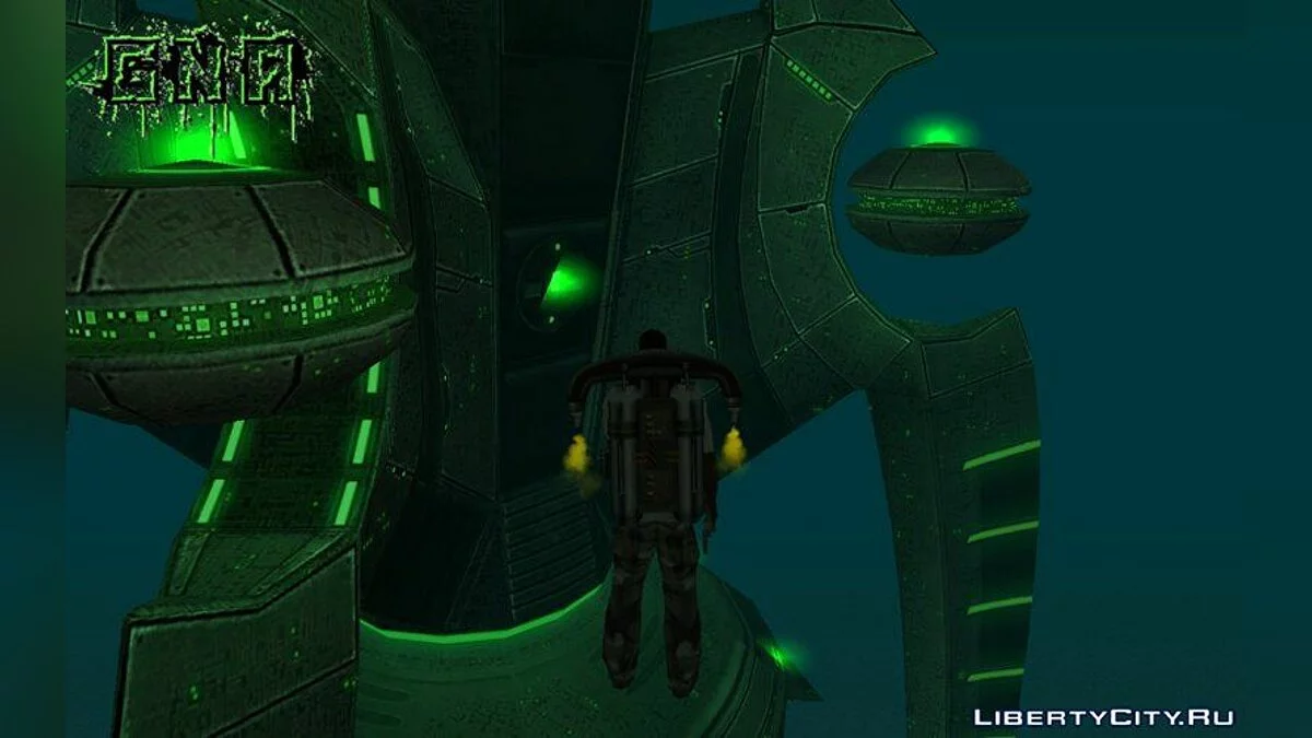 UFO Vossk Station GOF2 / GTA San Andreas