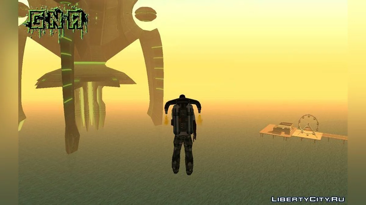 UFO Vossk Station GOF2 / GTA San Andreas