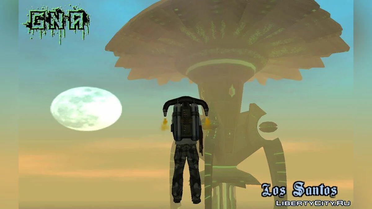 UFO Vossk Station GOF2 / GTA San Andreas
