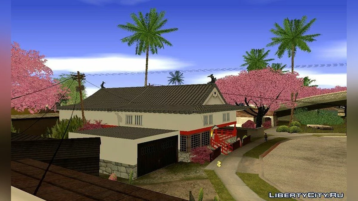 Japanisches Schloss CJ Haus / GTA San Andreas