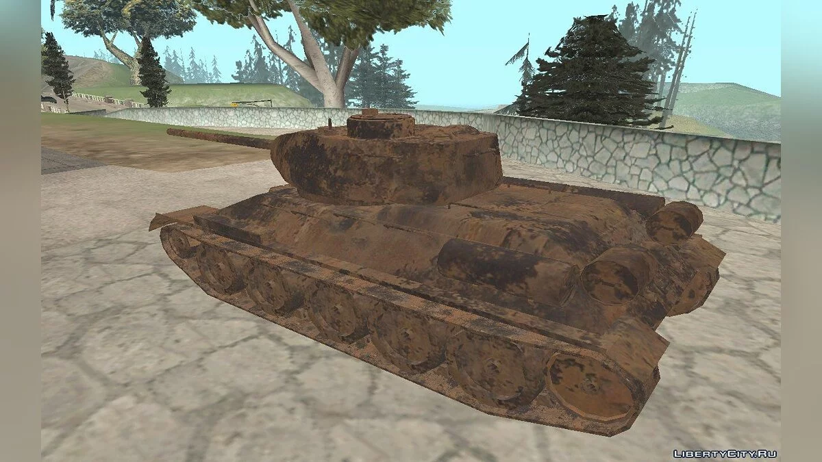 T-34 do GTA V / GTA San Andreas