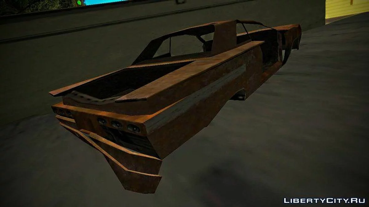 Voitures accidentées de GTA IV (avec carte normale) / GTA San Andreas