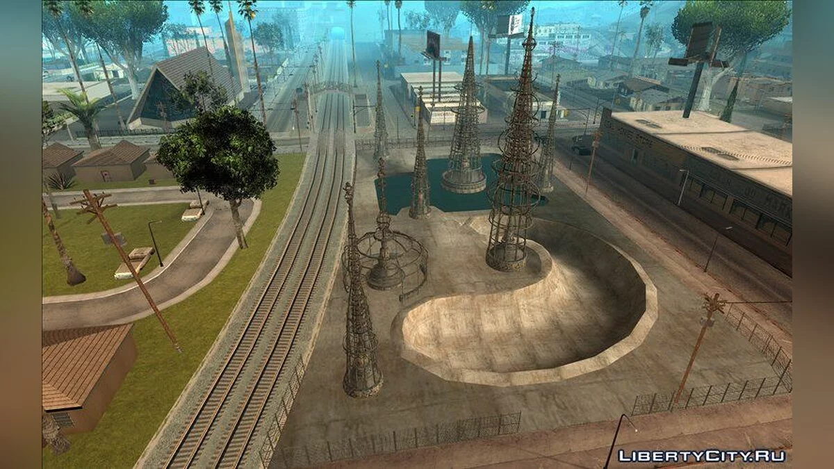 GTA 5 to SA Watts Towers / GTA San Andreas