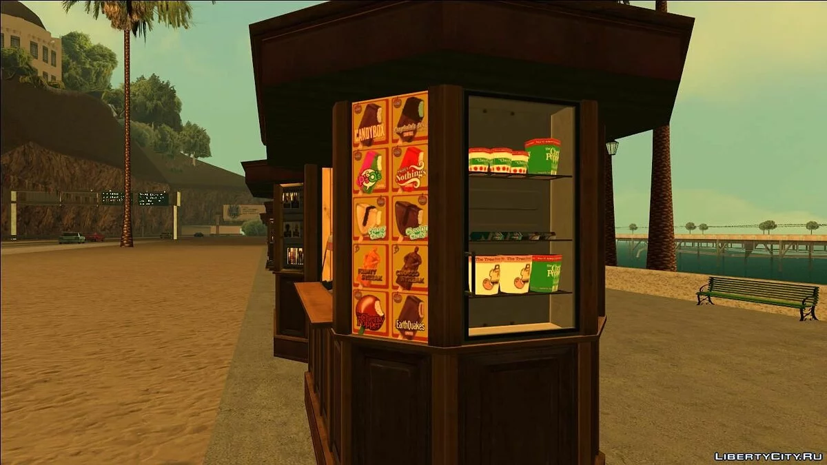 Кіоски з GTA V (з нормальними картами) / GTA San Andreas