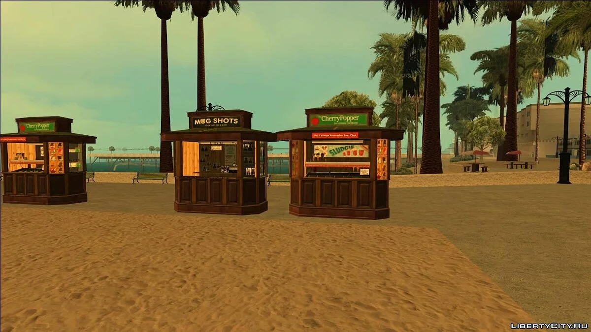 Кіоски з GTA V (з нормальними картами) / GTA San Andreas