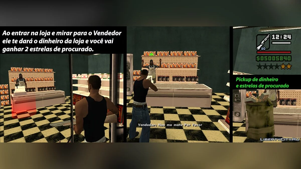 محطة وقود في أيدل وود بأسلوب GTA V / جي تي إيه سان أندرياس