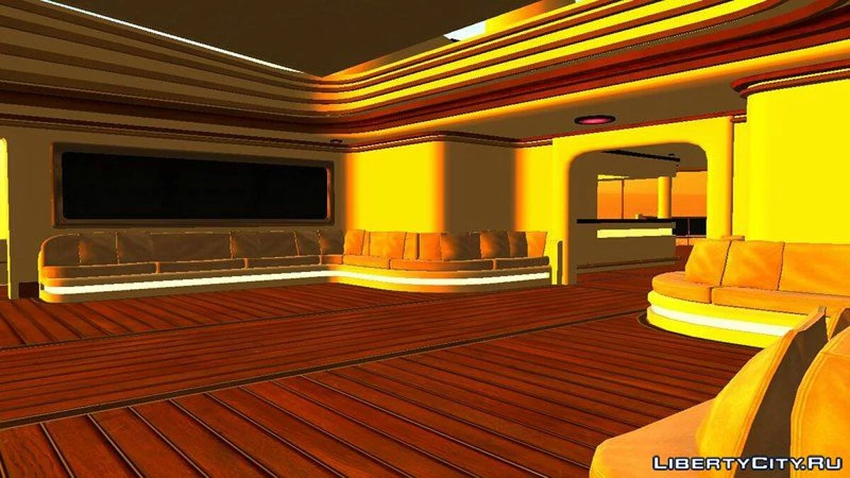 Яхта GTA V для SA / GTA San Andreas