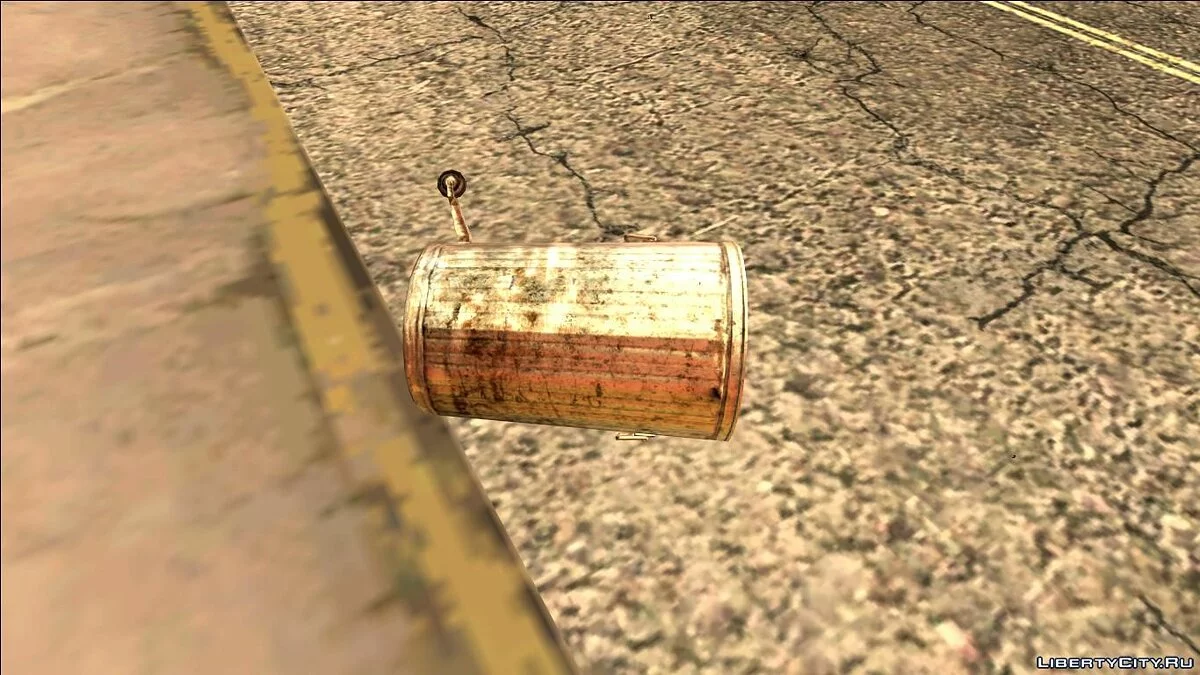 HQ Сміттєва корзина #2 (Нормальна карта) / GTA San Andreas