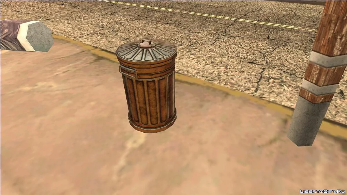 Tempat Sampah HQ (Peta Normal) / GTA San Andreas