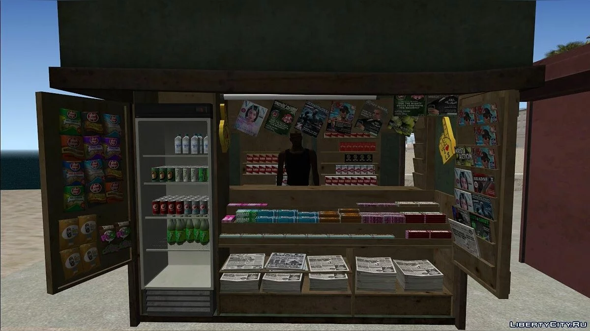 Нові кіоски з GTA 4 v2.3 / GTA San Andreas
