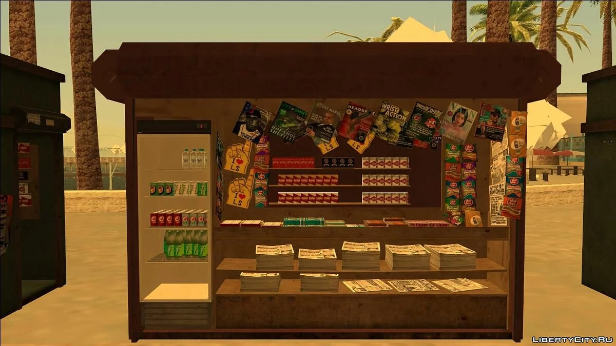 Нові кіоски з GTA 4 v2.3 / GTA San Andreas