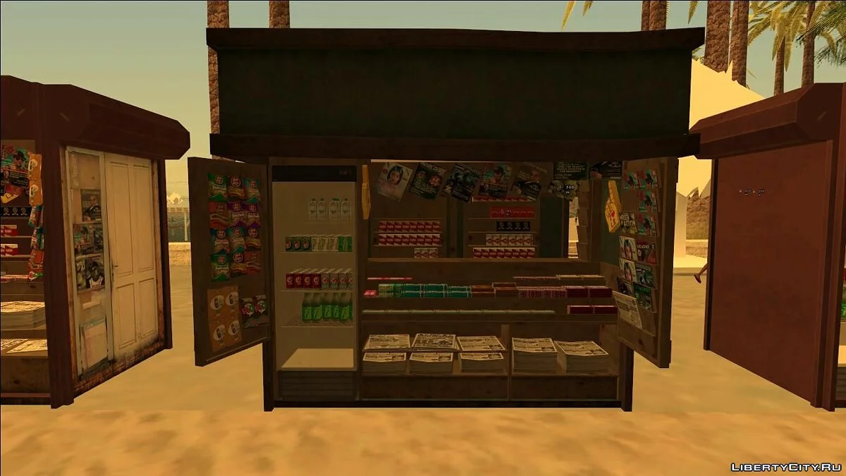 Нові кіоски з GTA 4 v2.3 / GTA San Andreas