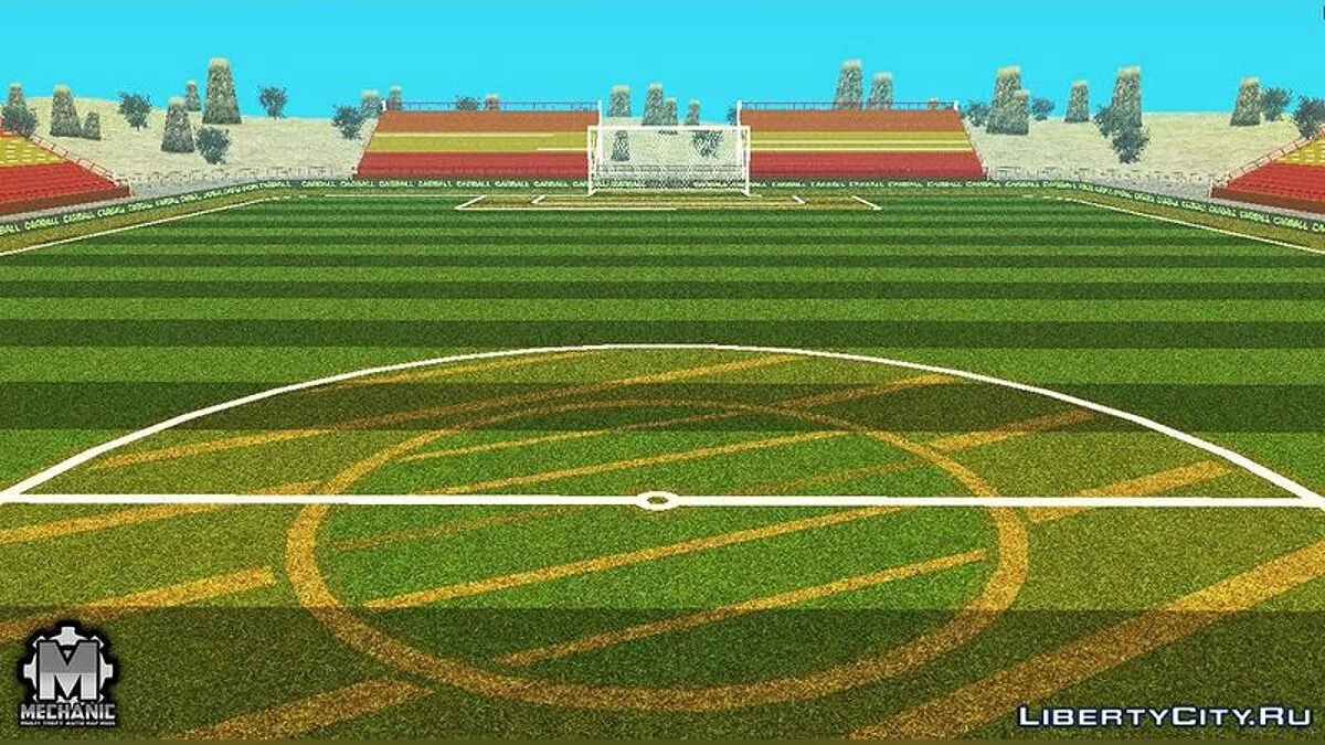 Футбольна арена "Вогняні піски" / GTA San Andreas
