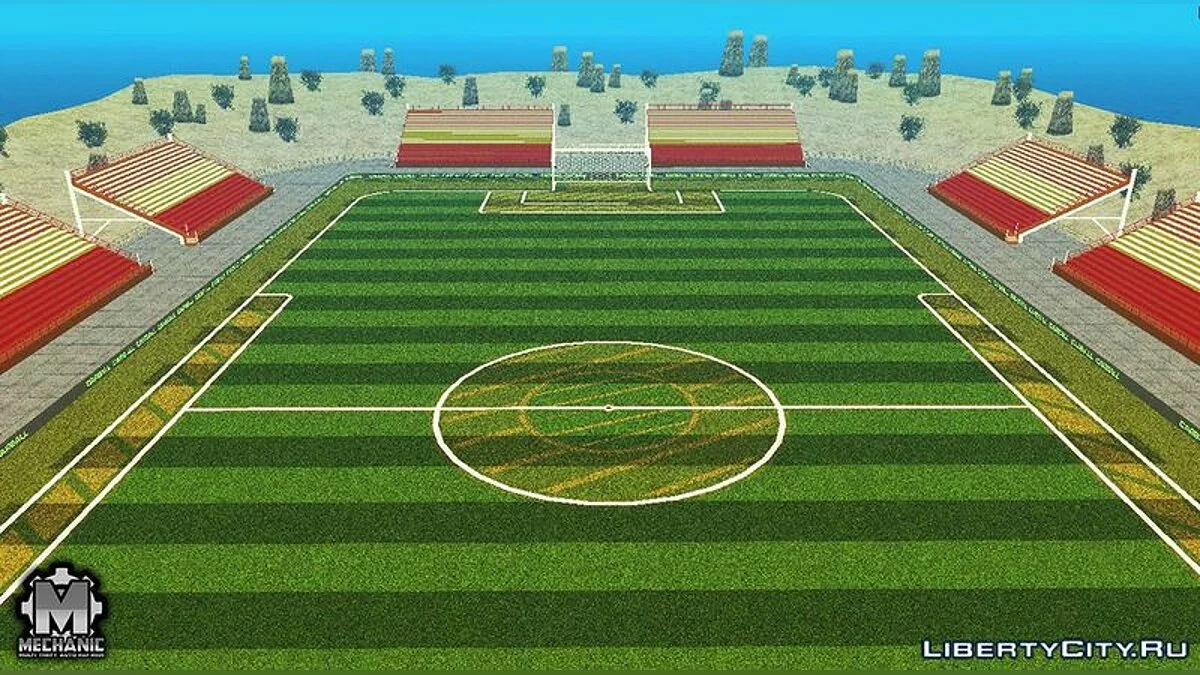 Футбольна арена "Вогняні піски" / GTA San Andreas