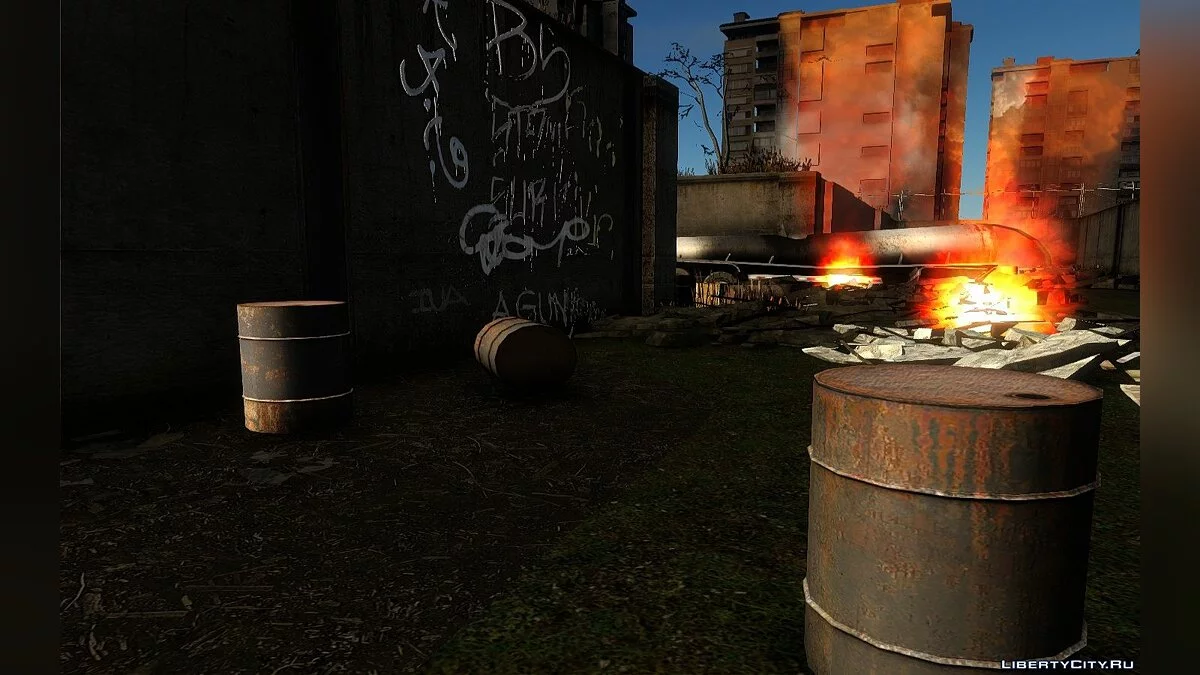New Barrels from Half-life 2 / GTA San Andreas
