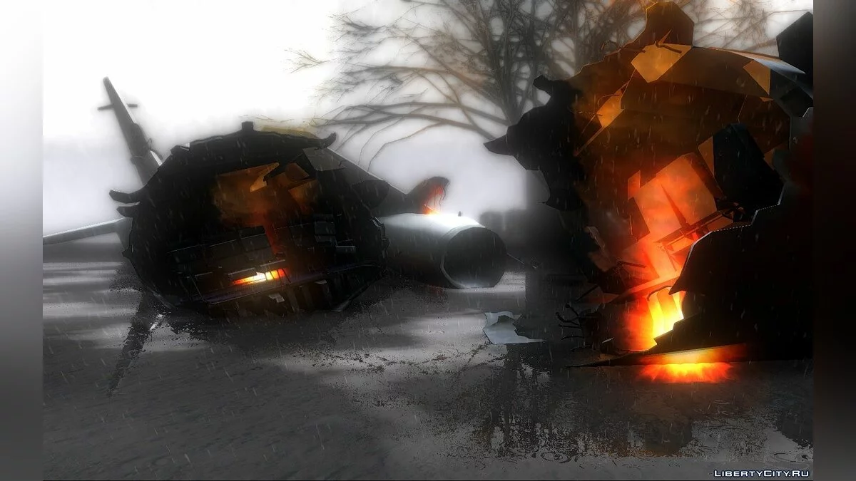 Pecahan Pesawat dari Left 4 Dead 2 / GTA San Andreas