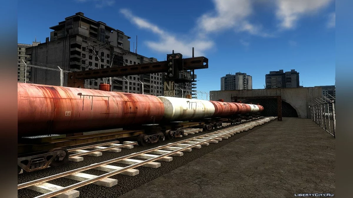 Вагони з Half-Life 2 / GTA San Andreas