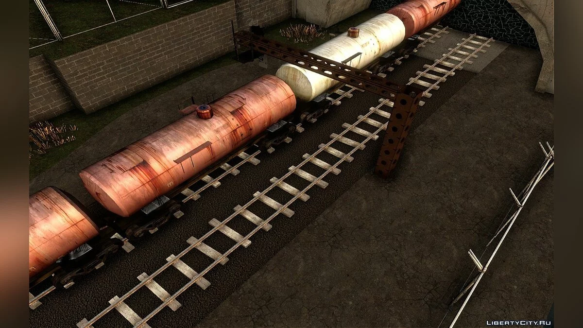 Вагони з Half-Life 2 / GTA San Andreas