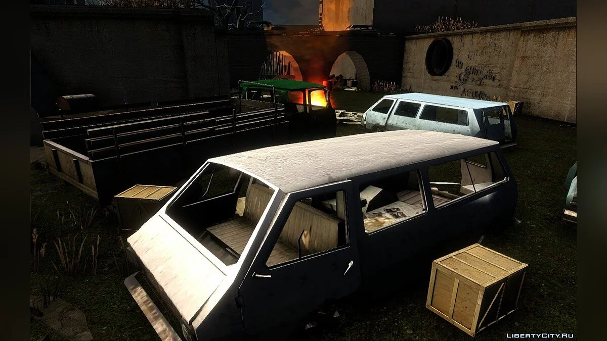 Transporte Abandonado de Half-life 2 / GTA San Andreas
