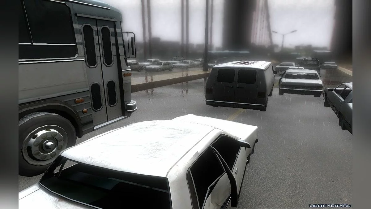 Залишений транспорт із Left 4 Dead 2 / GTA San Andreas