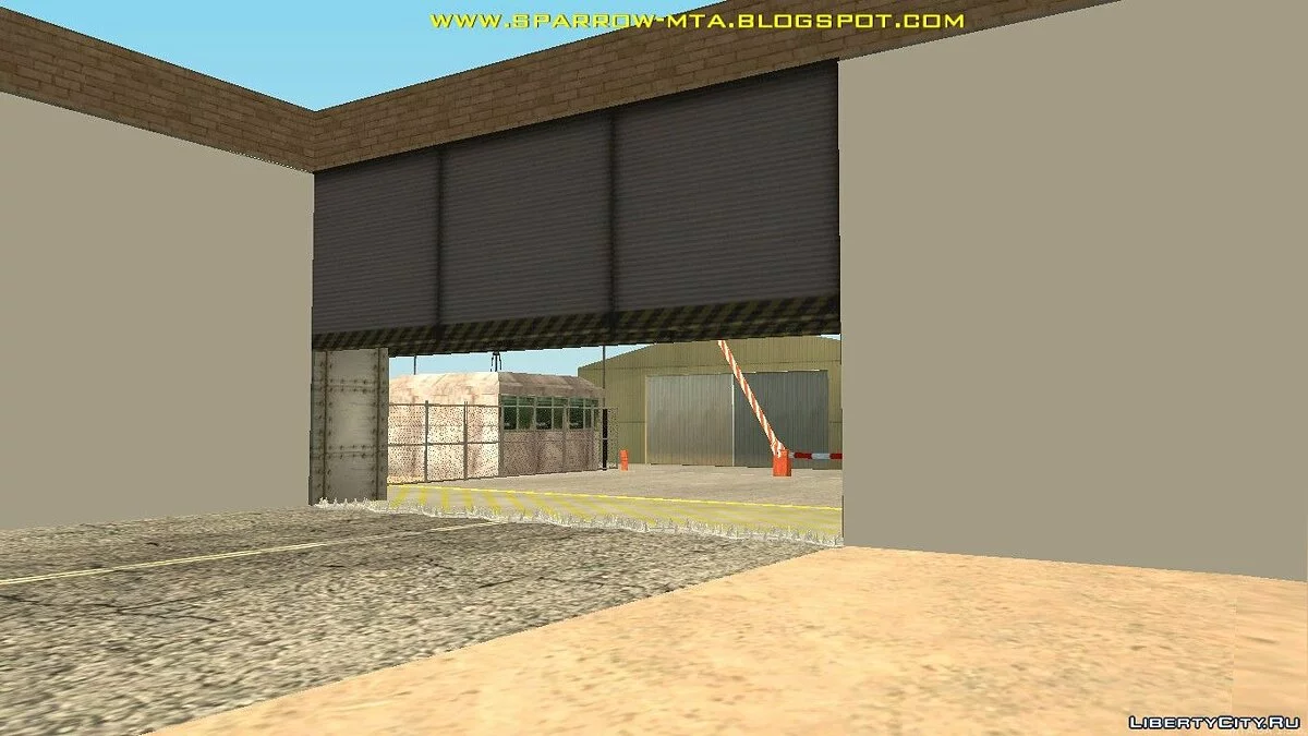 Military Base in Zone 51 / GTA San Andreas