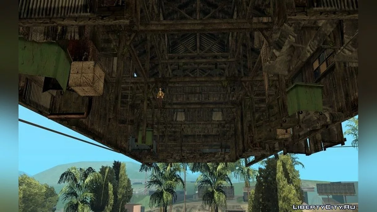 كشك من لعبة ريزيدنت إيفل 4 / جي تي إيه سان أندرياس