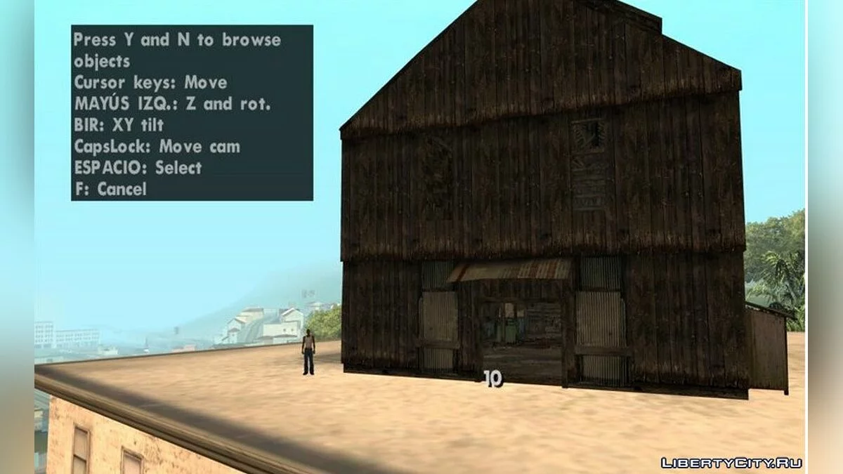 كشك من لعبة ريزيدنت إيفل 4 / جي تي إيه سان أندرياس