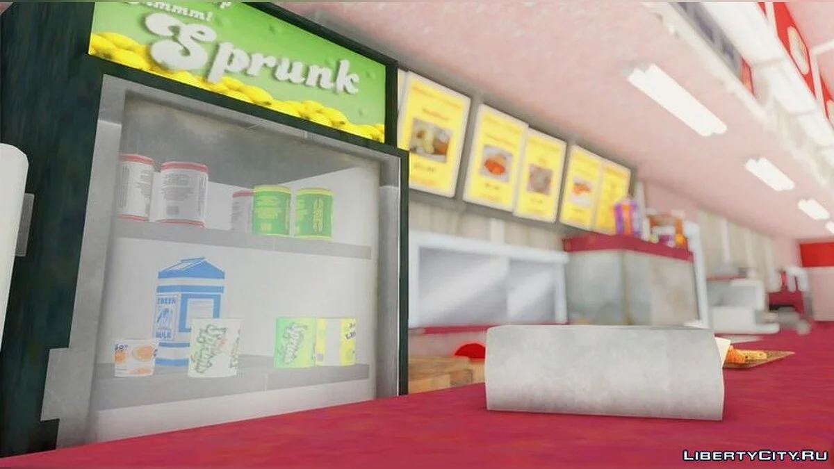 69th Street Diner from GTA 4 / GTA San Andreas