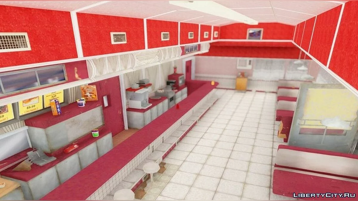 69th Street Diner from GTA 4 / GTA San Andreas