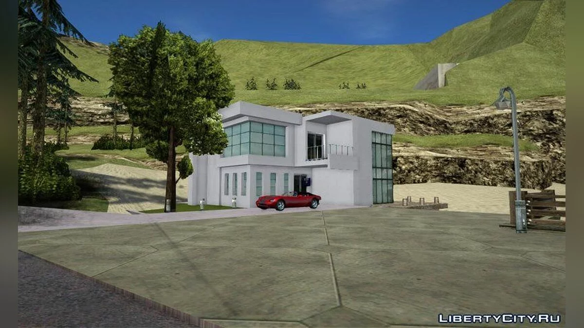 Villa em Bayside [Abrigo+Interior+Carros] / GTA San Andreas