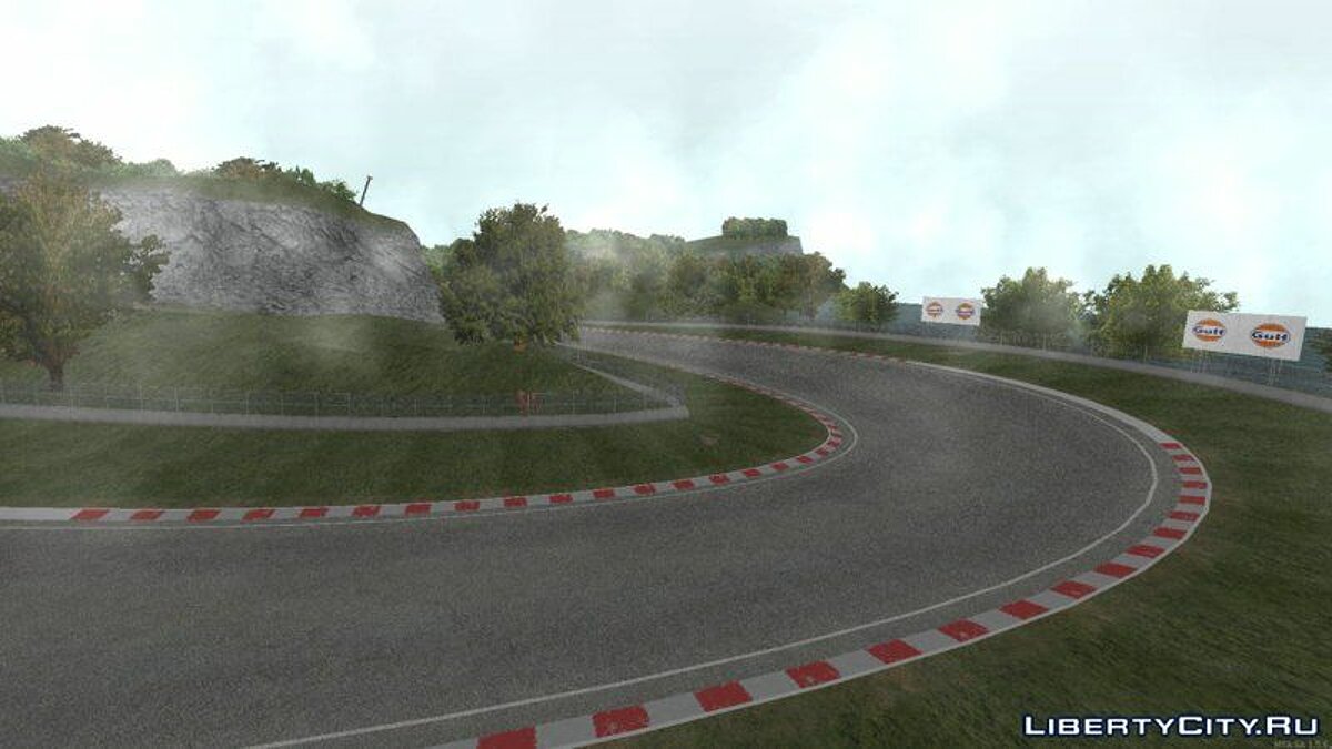 Download Rally track in the Alps for GTA San Andreas