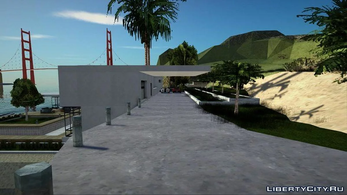 Villa F [Interior/Savedisk/Carros+Barco] / GTA San Andreas