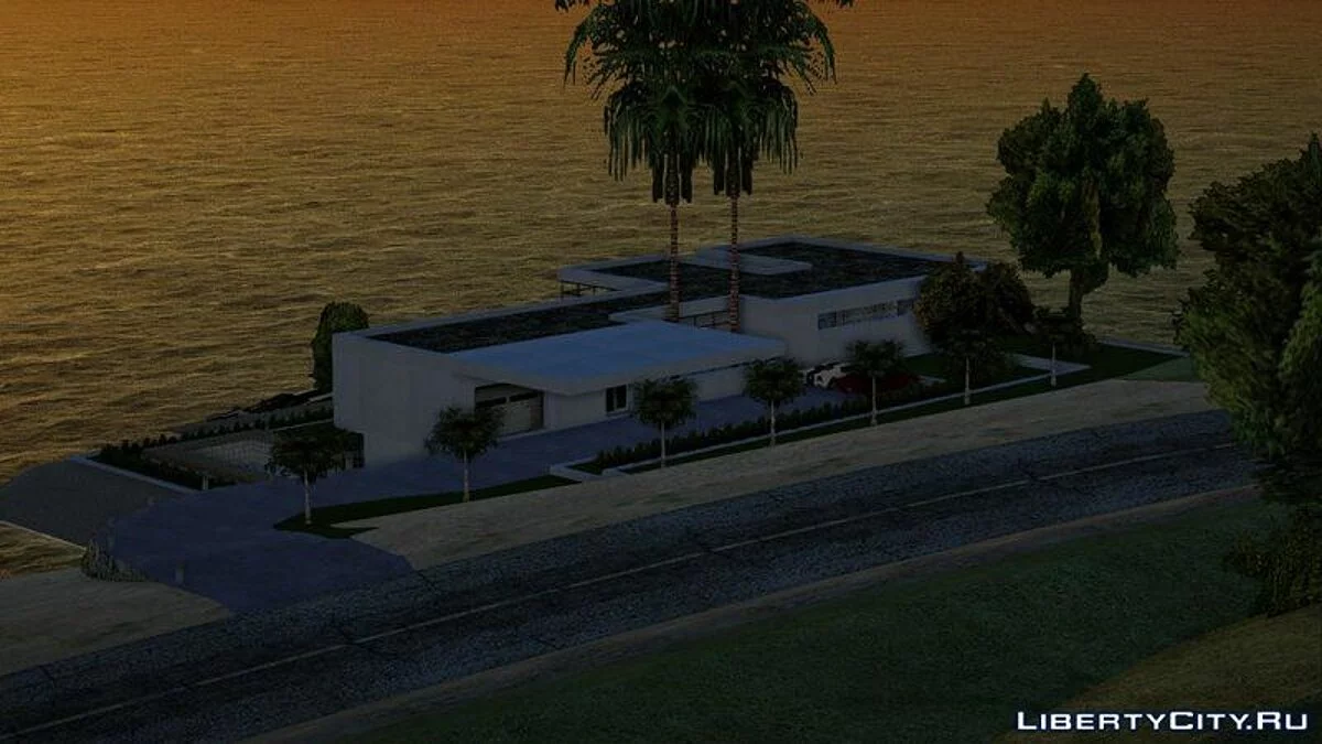 Villa F [Interior/Savedisk/Carros+Barco] / GTA San Andreas