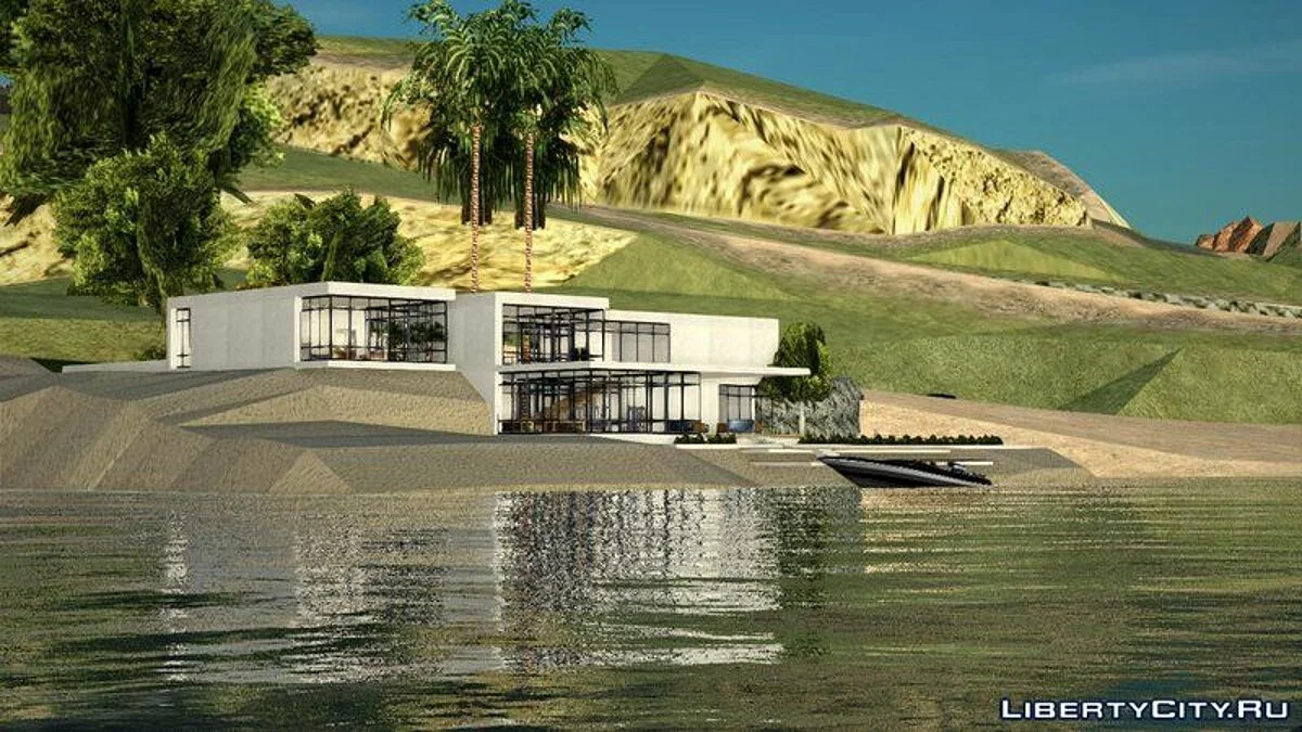 Villa F [Interior/Savedisk/Carros+Barco] / GTA San Andreas