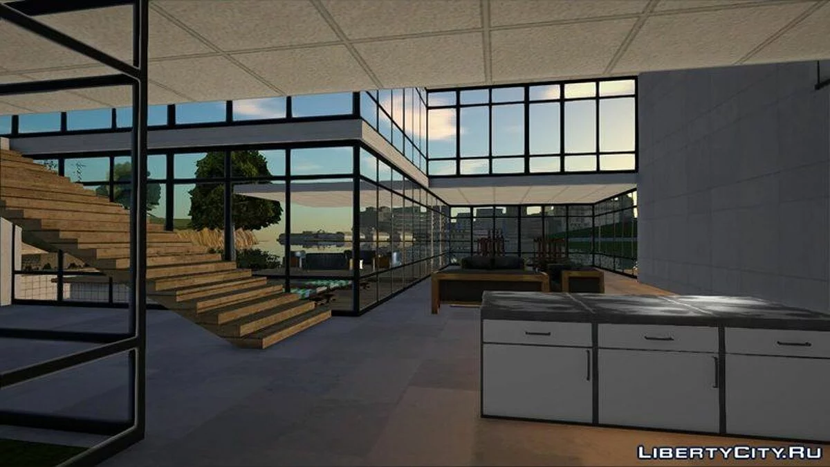 Villa F [Interior/Savedisk/Carros+Barco] / GTA San Andreas