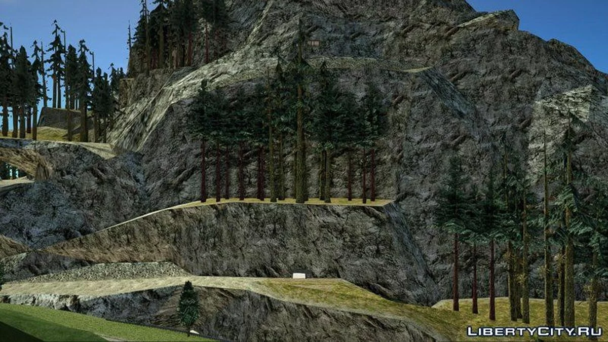 Tempat Persembunyian di Gunung Chilliad [Safehouse] / GTA San Andreas