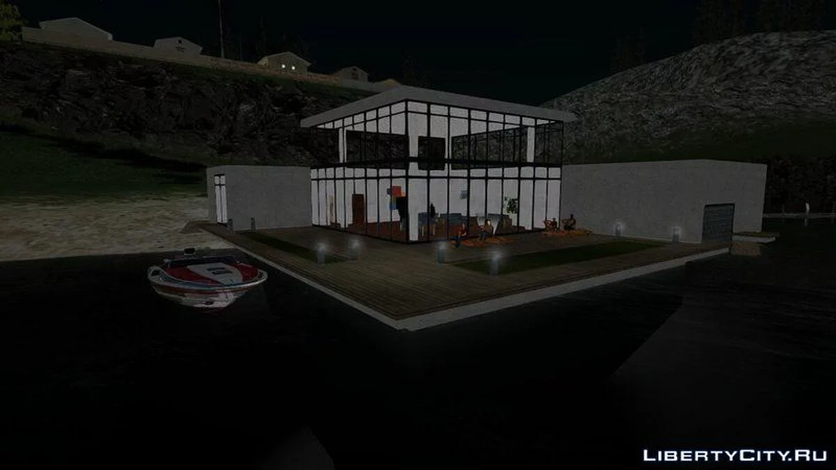 Casa à Beira do Lago [Refúgio+Garagem] / GTA San Andreas