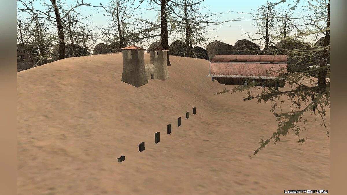Village abandonné sur la plage / GTA San Andreas