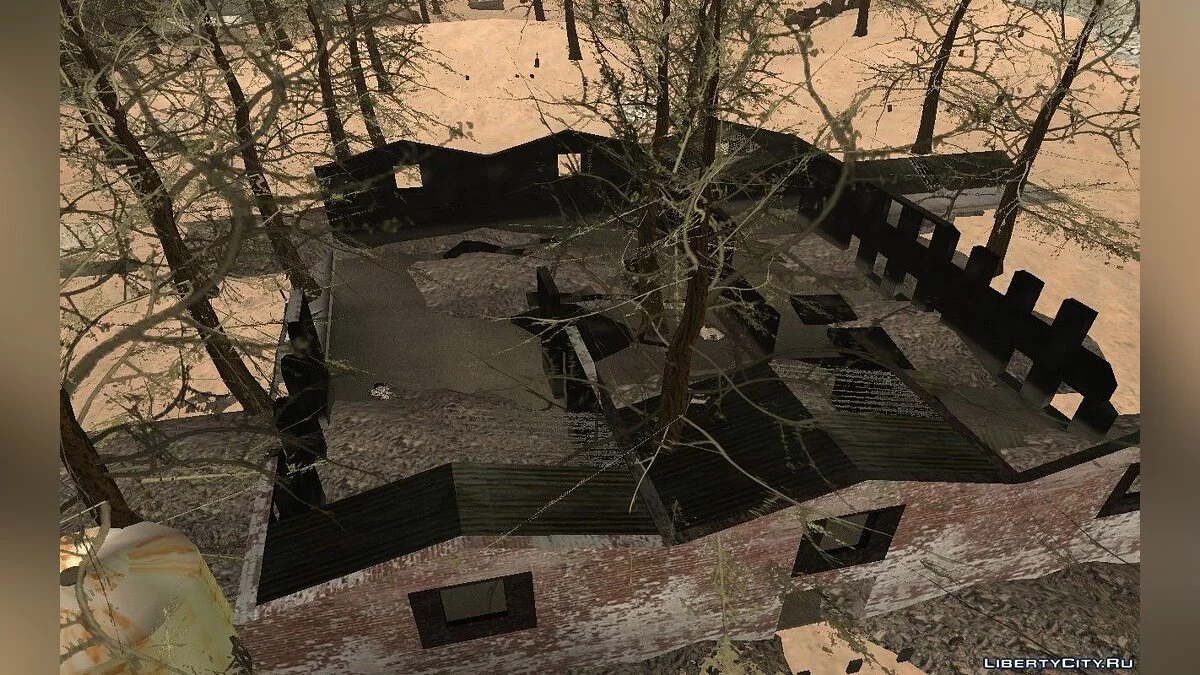 Village abandonné sur la plage / GTA San Andreas