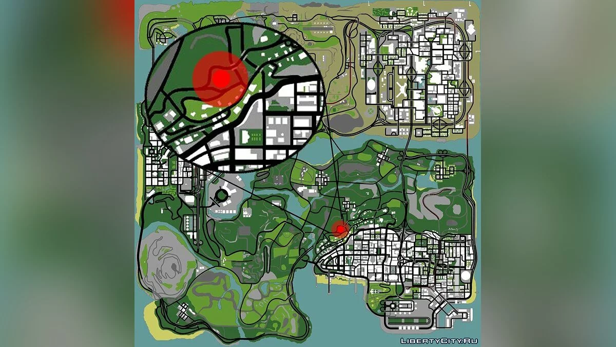 Особняк для багатих / GTA San Andreas