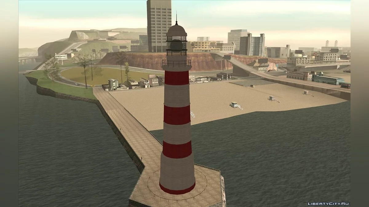 Farol do jogo Baumaschinen-Simulator 2012 / GTA San Andreas
